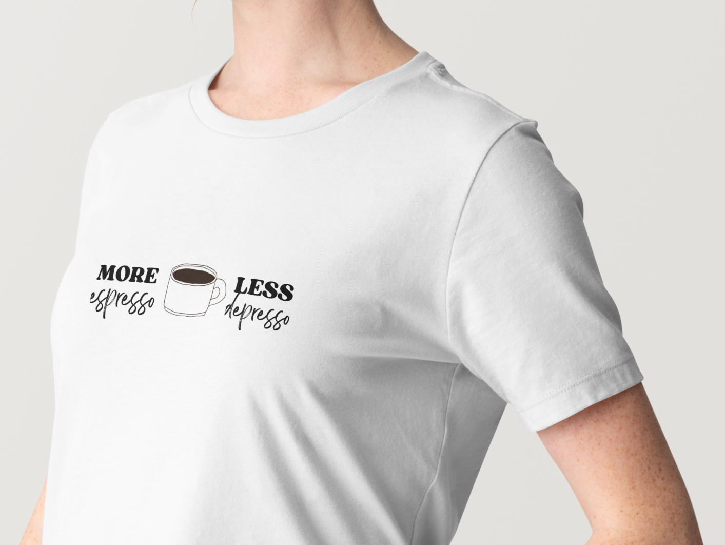 More Espresso Less Depresso T-Shirt