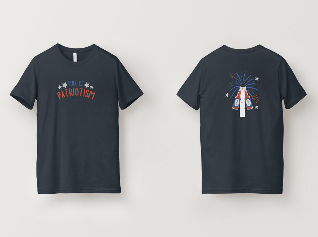Full Of Patriotism & Beer T-Shirt