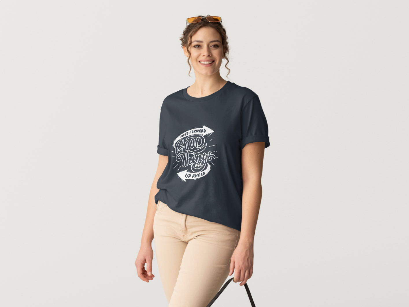 Move Forward Good Things Up Ahead T-Shirt