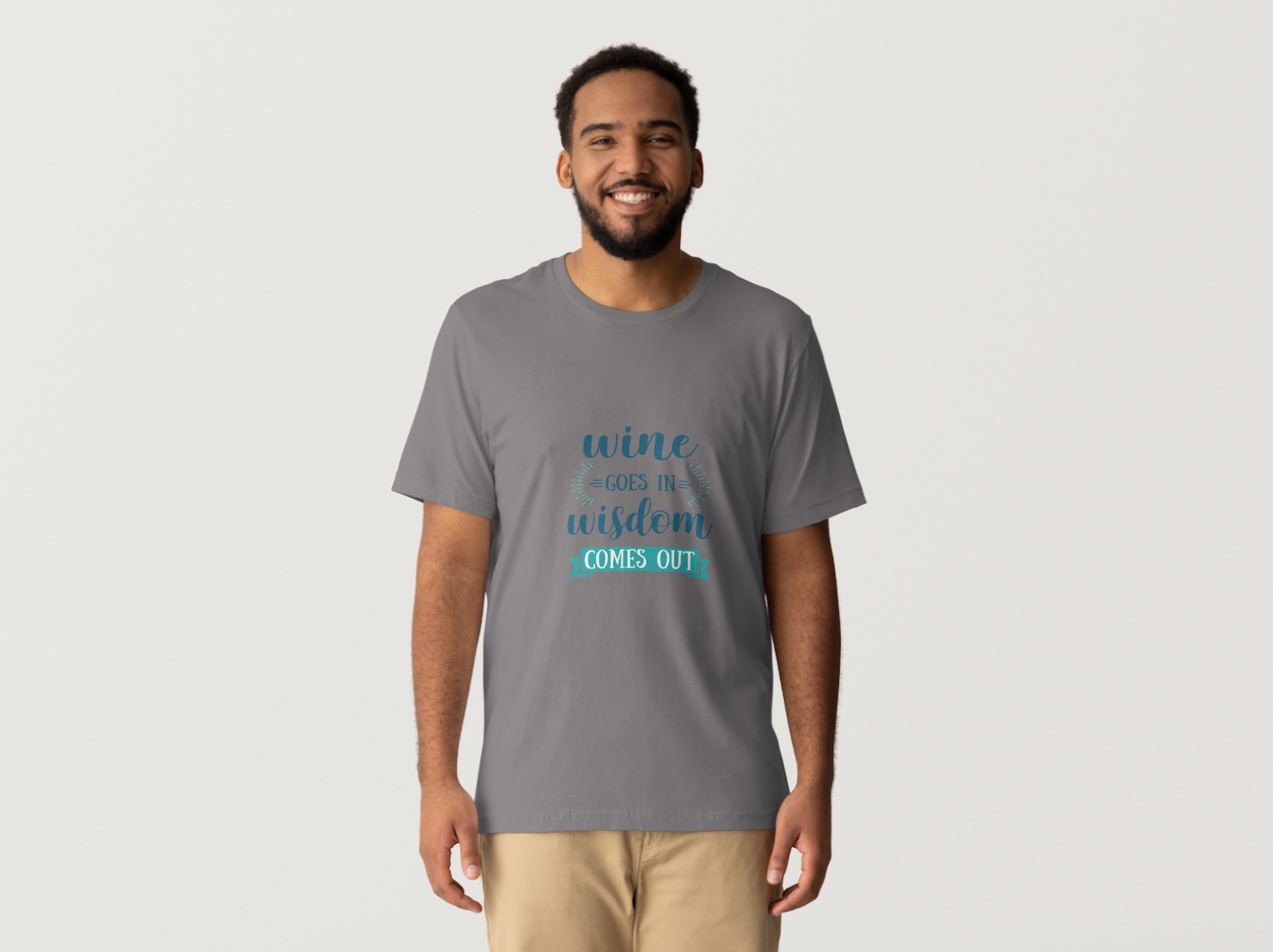 Wine Goes In And Wisdom Comes Out T-Shirts