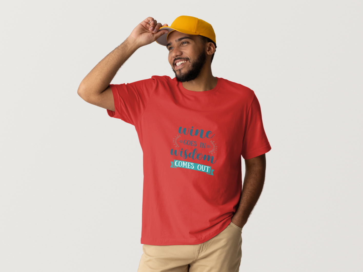 Wine Goes In And Wisdom Comes Out T-Shirts